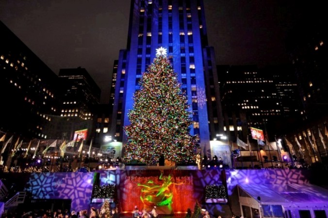 Рождественские праздники в Нью-Йорке